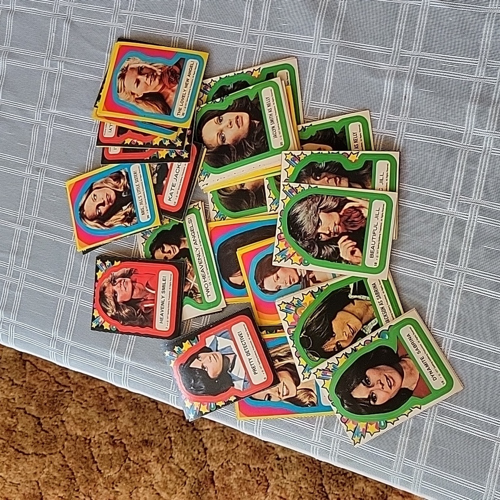 70 Charlie's Angels 1977 Stickers
